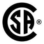 CSA certified Himalayan pink salt exporter logo representing quality compliance and premium mineral salt supplier for international bulk export.